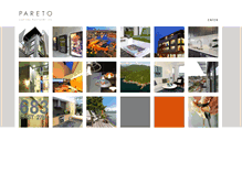 Tablet Screenshot of paretogroup.com